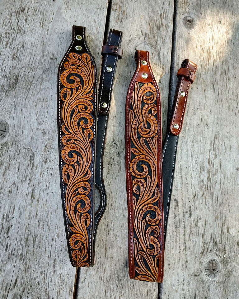 Tooled Rifle Sling